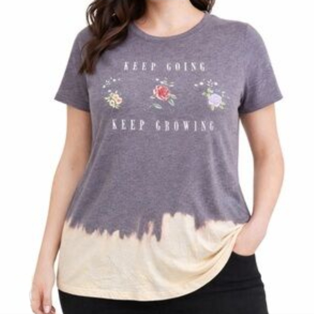 #2 Torrid Keep Going Keep Growing Classic Fit Tee